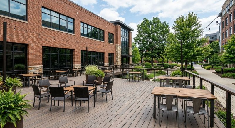 Commercial Deck Installation in Stamford, CT