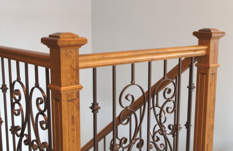 Wood Handrail Repair in Olathe, KS