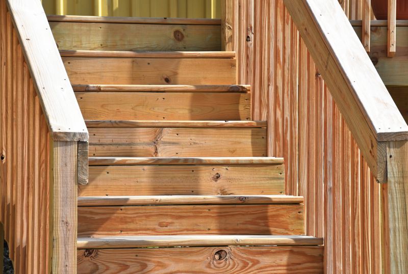 Wooden Steps Installation in Conroe, TX