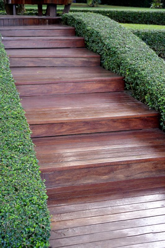 Wooden Steps Installation in Olathe, KS